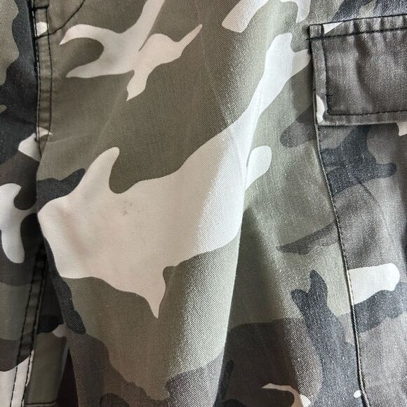 Vintage 90s Y2K Men's Gray Camouflage Cargo Pants 47"-51" - Picture 15 of 16